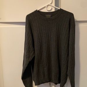 Mens XL 2ply cashmere pull over sweater in great shape